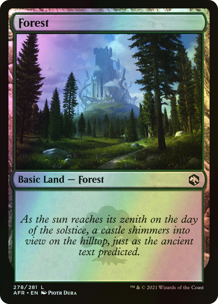 Forest (AFR) #278 [EN/F] s/o