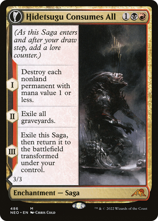 Hidetsugu Consumes All // Vessel of the All-Consuming (NEO) #486 [EN/N]