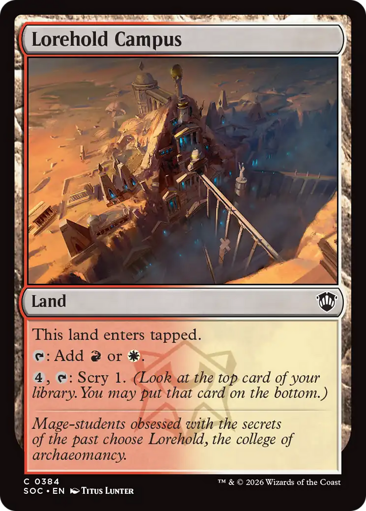 Lorehold Campus (SOC) #384 [EN/N]