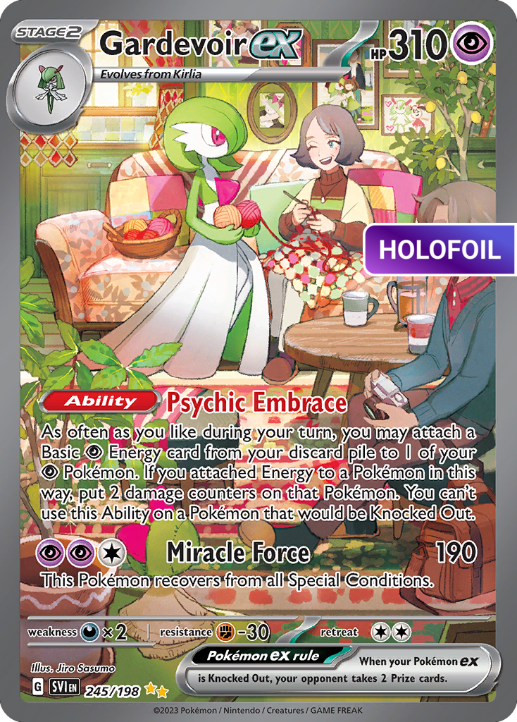 Gardevoir ex (SVI) #245 [EN/H] s/o