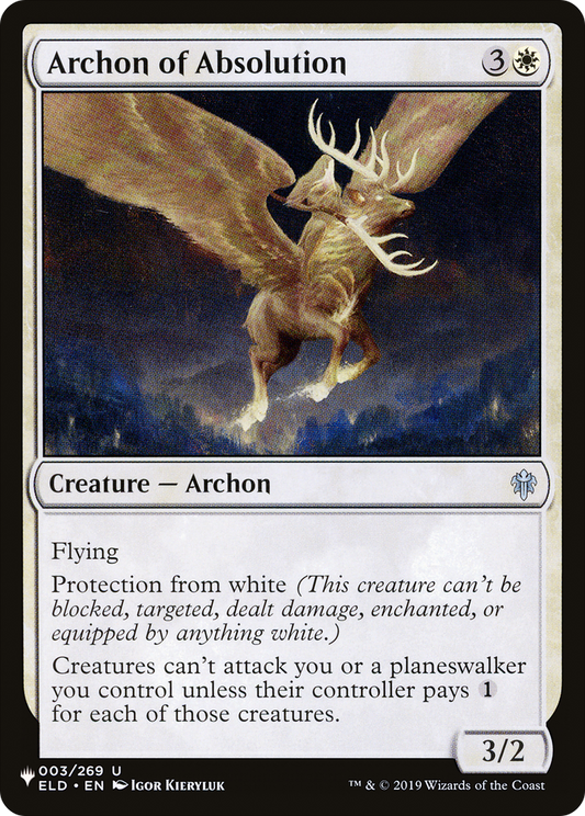 Archon of Absolution (PLST) #ELD-3 [EN/N]