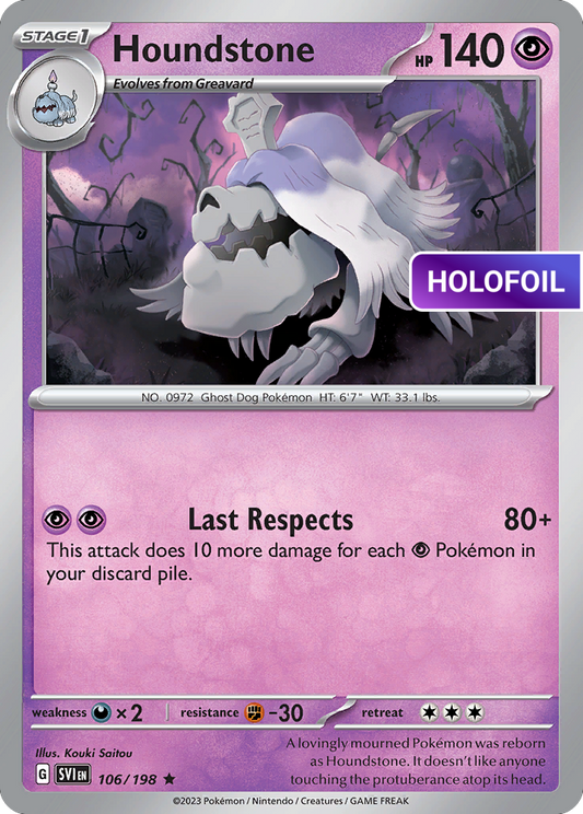 Houndstone (SVI) #106 [EN/H] s/o