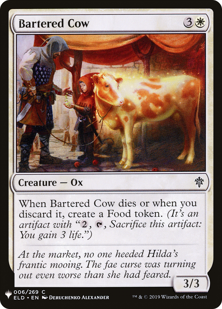 Bartered Cow (PLST) #ELD-6 [EN/N]