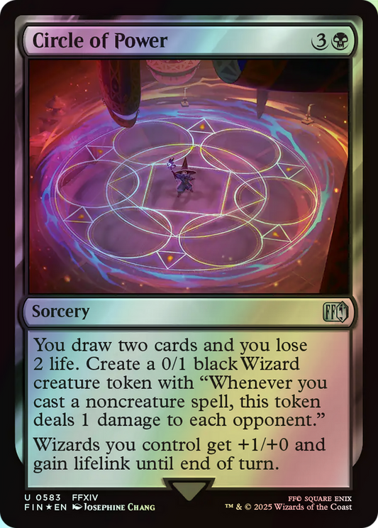 Circle of Power - Surge Foil (FIN) #583 [EN/F]