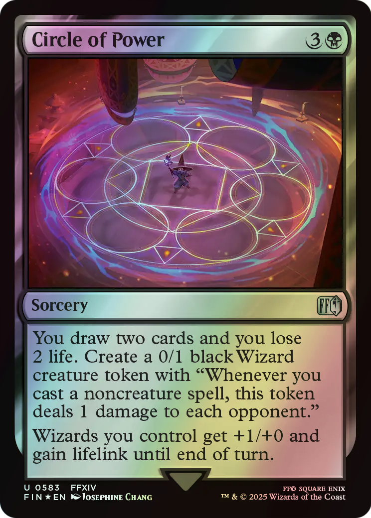 Circle of Power - Surge Foil (FIN) #583 [EN/F]