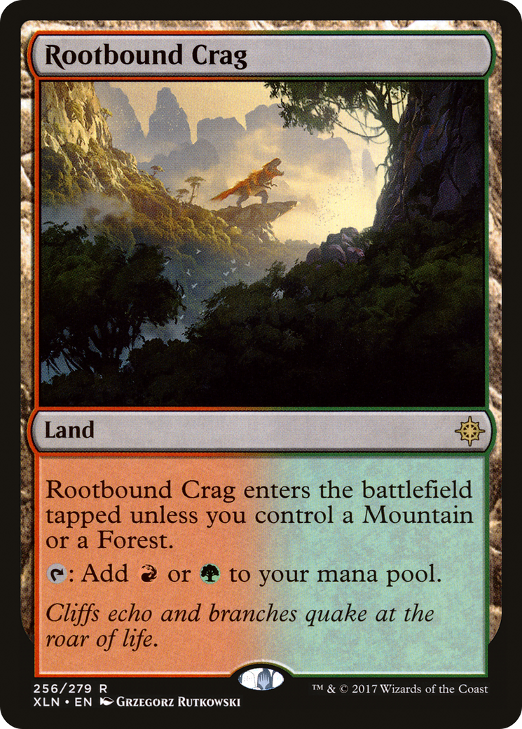Rootbound Crag (XLN) #256 [EN/N]