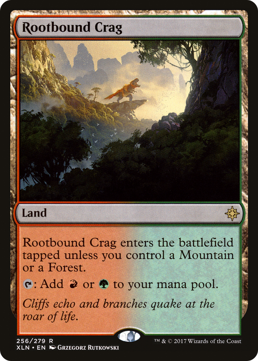 Rootbound Crag (XLN) #256 [EN/N] s/o