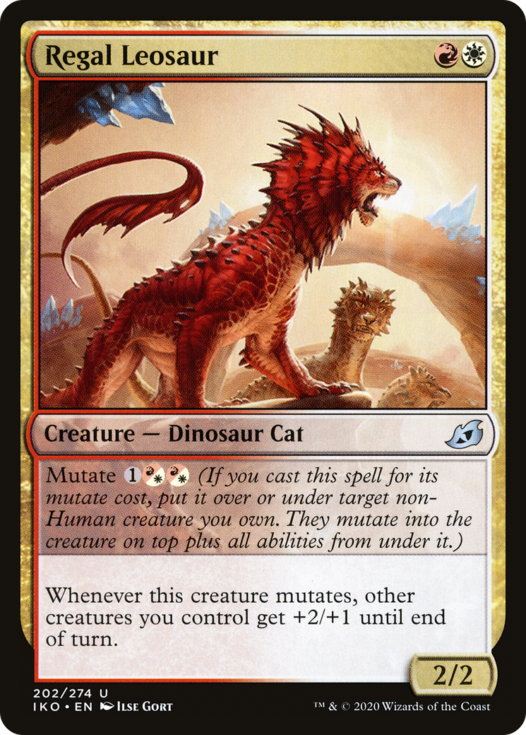Regal Leosaur (IKO) #202 [EN/N]