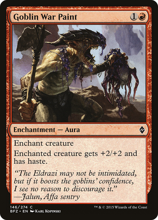 Goblin War Paint (BFZ) #146 [EN/N]