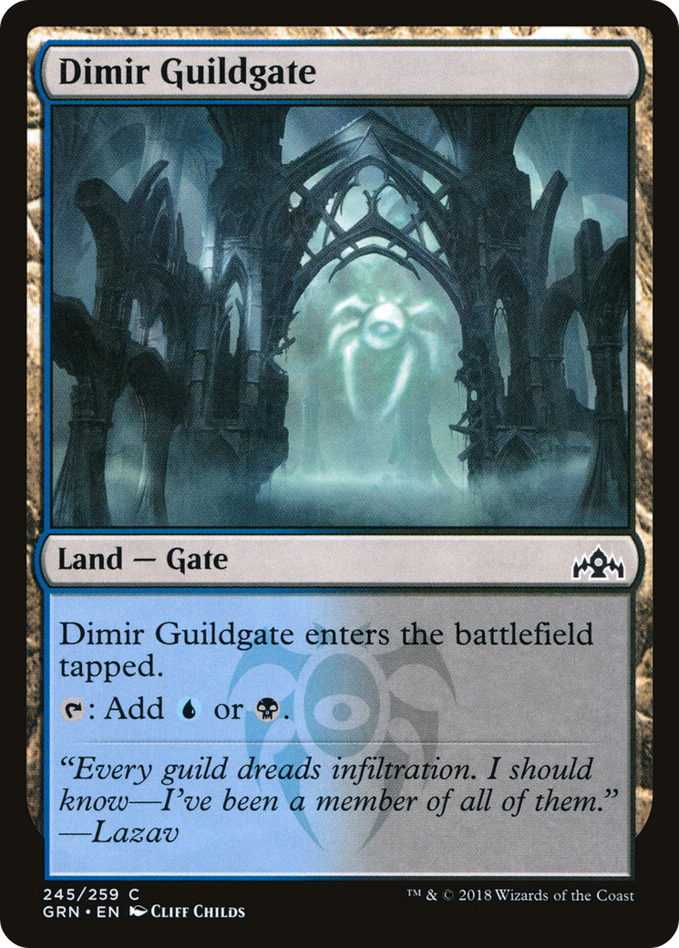 Dimir Guildgate (GRN) #245 [EN/N]