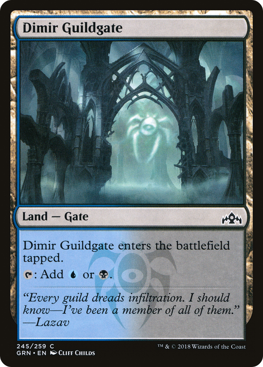 Dimir Guildgate (GRN) #245 [EN/N]