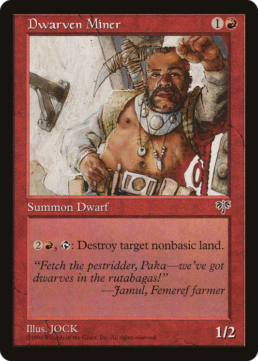 Dwarven Miner (MIR) #169 [EN/N] s/o