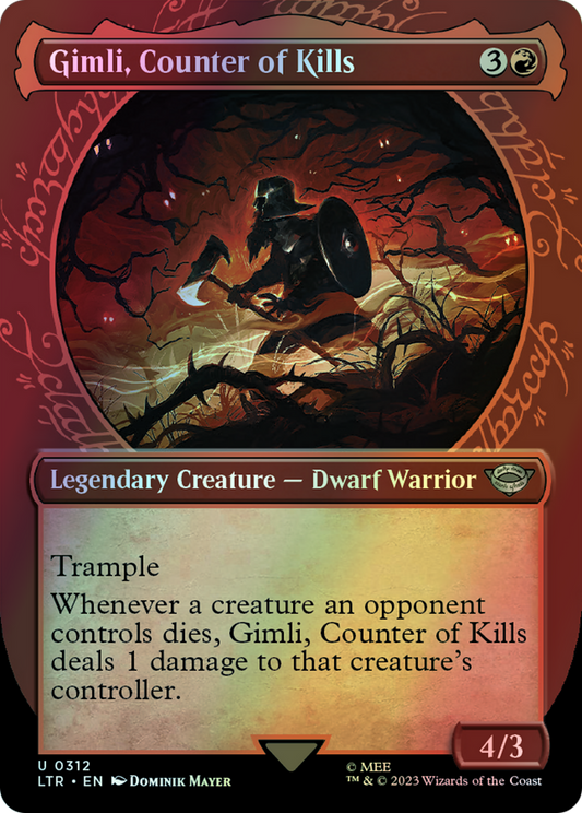 Gimli, Counter of Kills (LTR) #312 [EN/F]