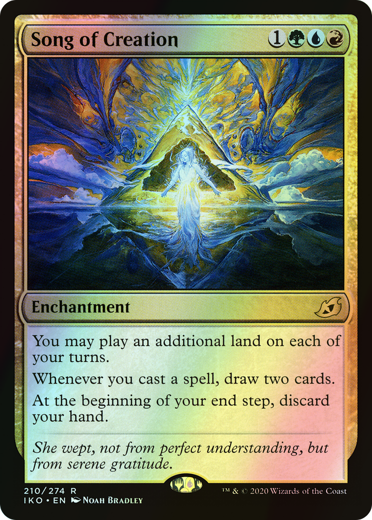 Song of Creation (IKO) #210 [EN/F] s/o