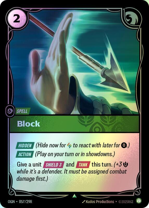 Block (OGN) #057 [EN/F] s/o