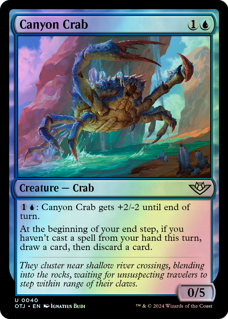 Canyon Crab (OTJ) #40 [EN/F] s/o