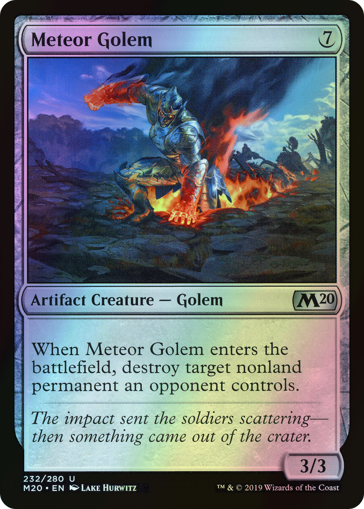 Meteor Golem (M20) #232 [EN/F]