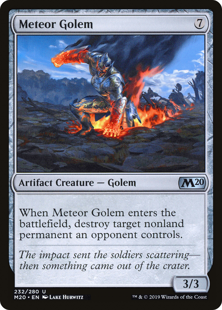 Meteor Golem (M20) #232 [EN/N]