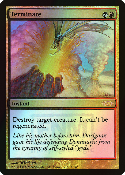 Terminate (F06) #3 [EN/F]