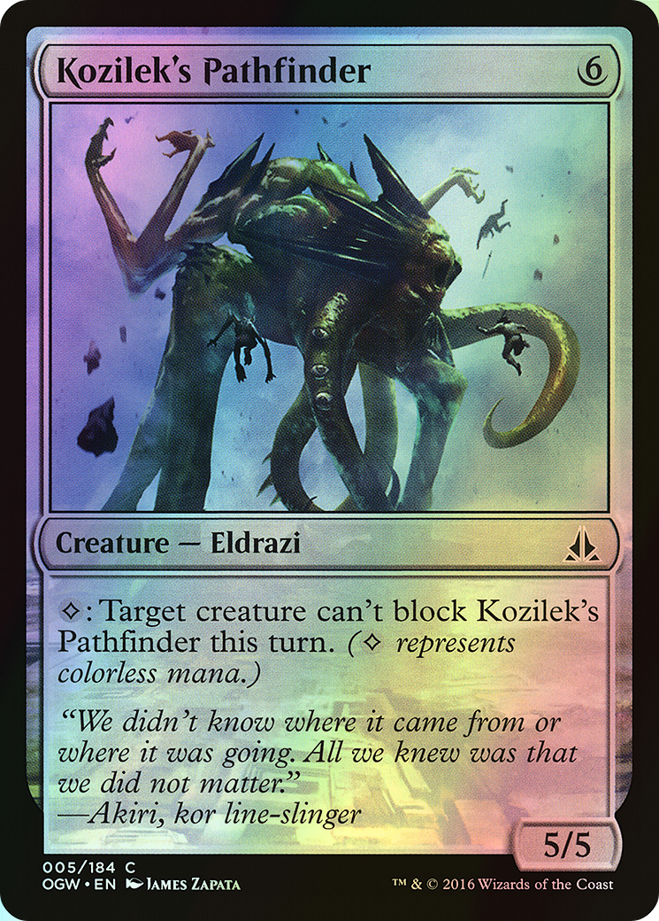 Kozilek's Pathfinder (OGW) #5 [EN/F]