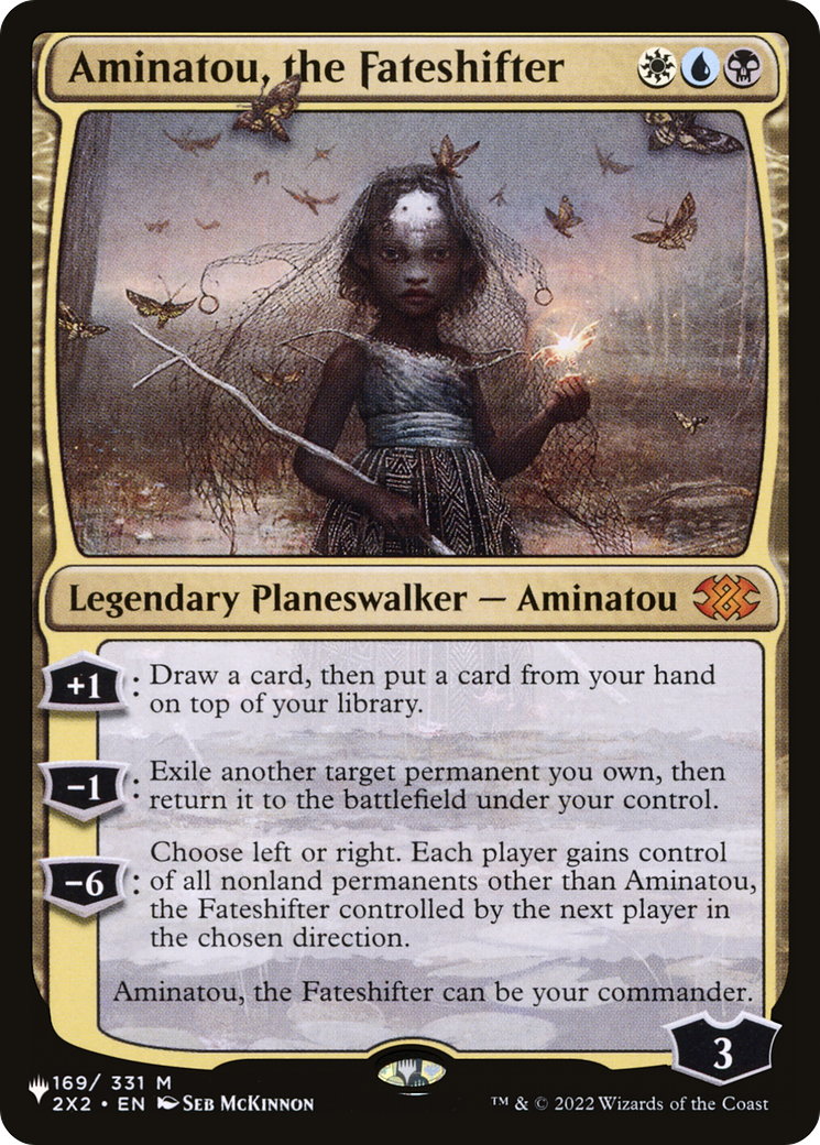Aminatou, the Fateshifter (PLST) #2X2-169 [EN/N] s/o