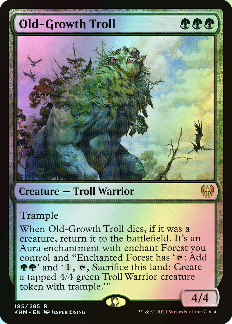 Old-Growth Troll (KHM) #185 [EN/F] s/o