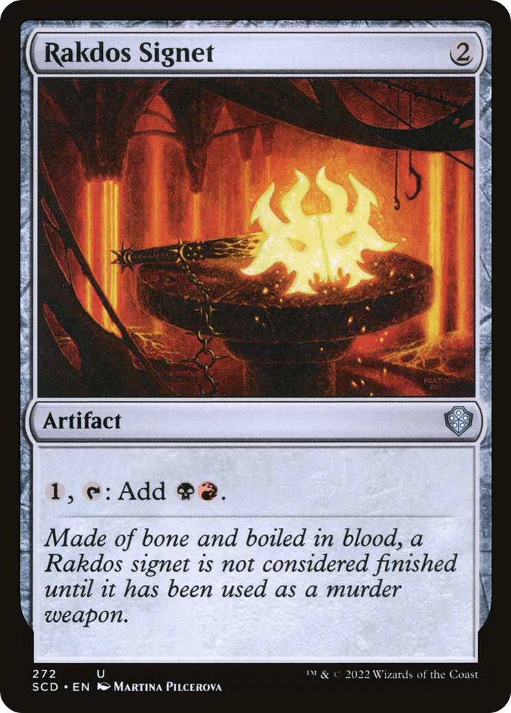 Rakdos Signet (SCD) #272 [EN/N] s/o