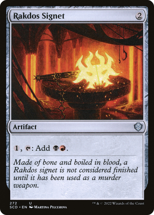 Rakdos Signet (SCD) #272 [EN/N] s/o