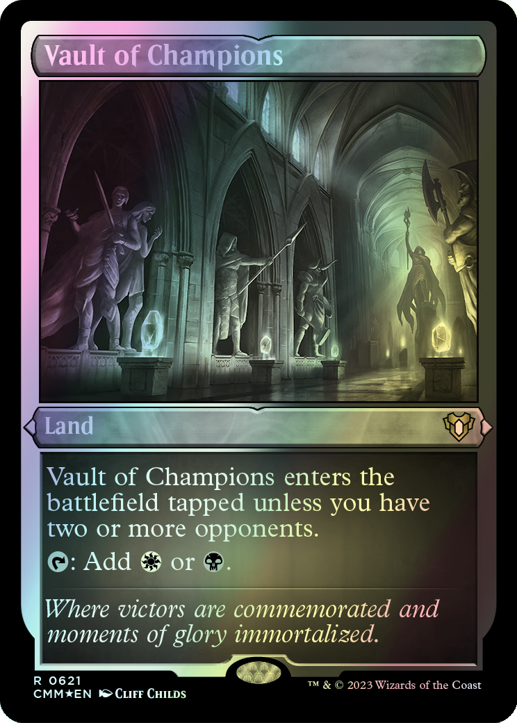 Vault of Champions (CMM) #621 [EN/E]
