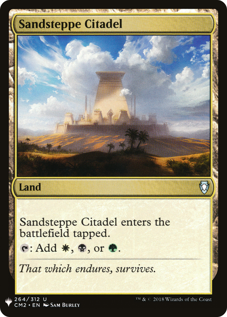 Sandsteppe Citadel (PLST) #CM2-264 [EN/N]