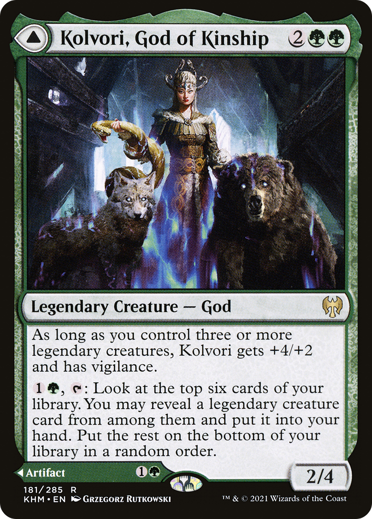 Kolvori, God of Kinship // The Ringhart Crest (KHM) #181 [EN/N]