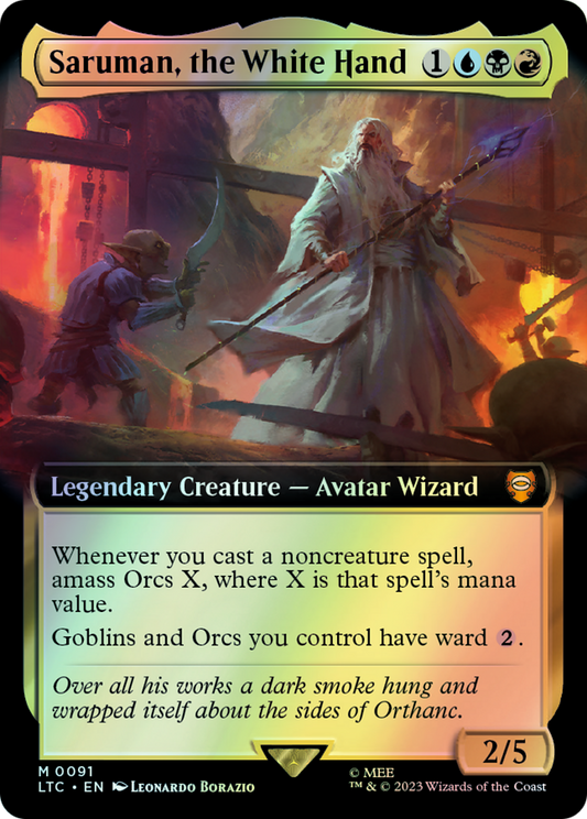 Saruman, the White Hand (LTC) #91 [EN/F] s/o