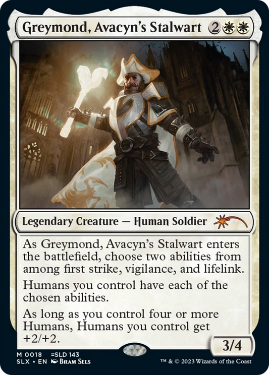 Greymond, Avacyn's Stalwart (SLX) #18 [EN/N] s/o