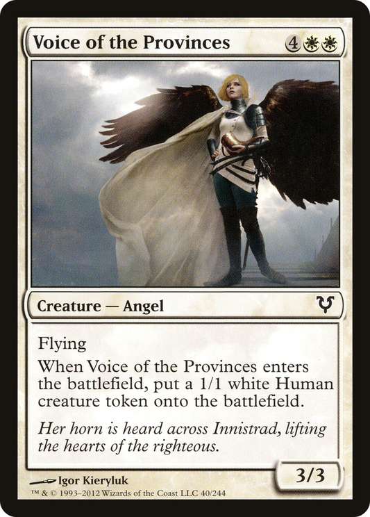 Voice of the Provinces (AVR) #40 [EN/N] s/o