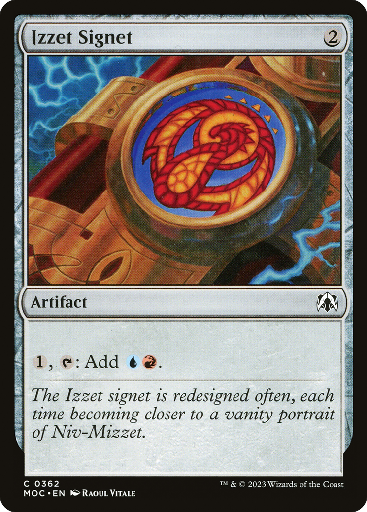 Izzet Signet (MOC) #362 [EN/N]