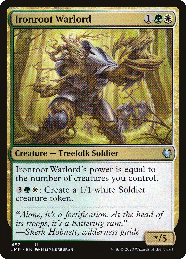 Ironroot Warlord (JMP) #452 [EN/N]