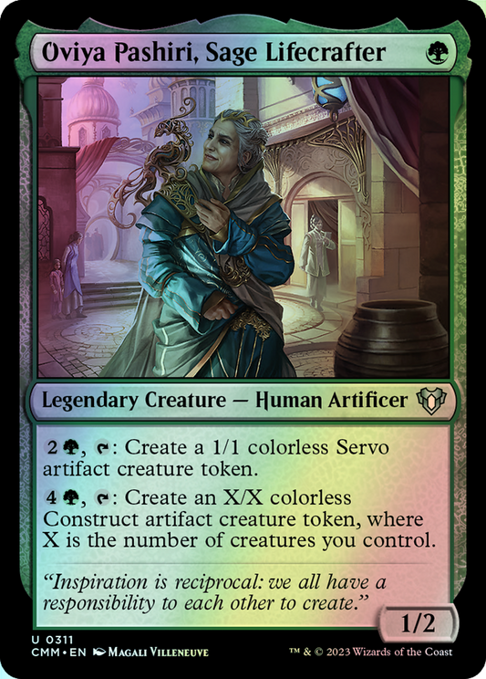 Oviya Pashiri, Sage Lifecrafter (CMM) #311 [EN/F] s/o