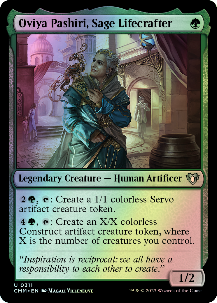 Oviya Pashiri, Sage Lifecrafter (CMM) #311 [EN/F] s/o