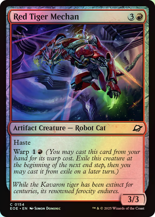 Red Tiger Mechan (EOE) #154 [EN/F]