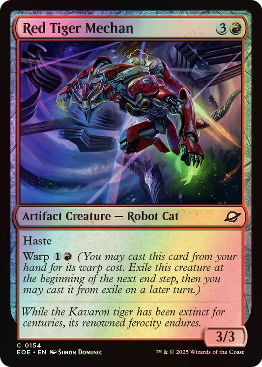 Red Tiger Mechan (EOE) #154 [EN/F]