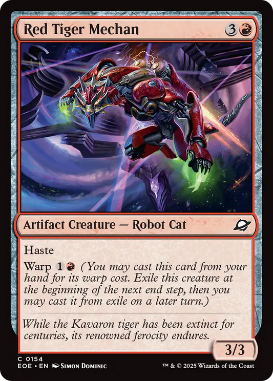 Red Tiger Mechan (EOE) #154 [EN/N]