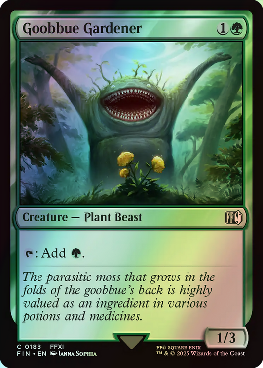 Goobbue Gardener (FIN) #188 [EN/F]