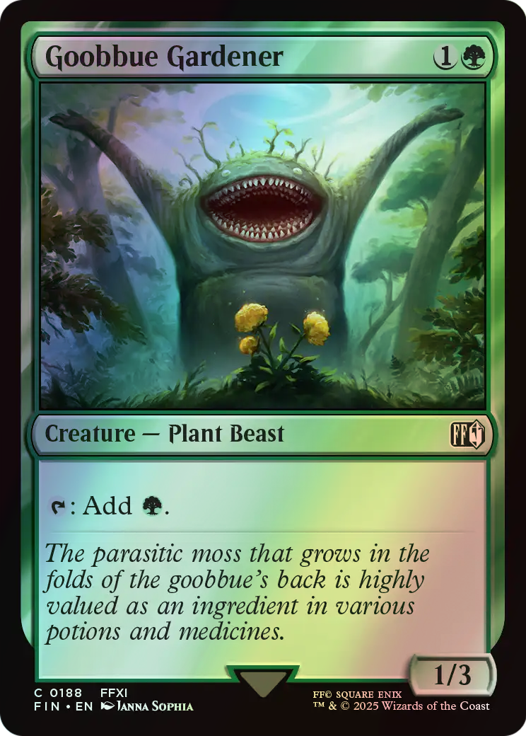Goobbue Gardener (FIN) #188 [EN/F]