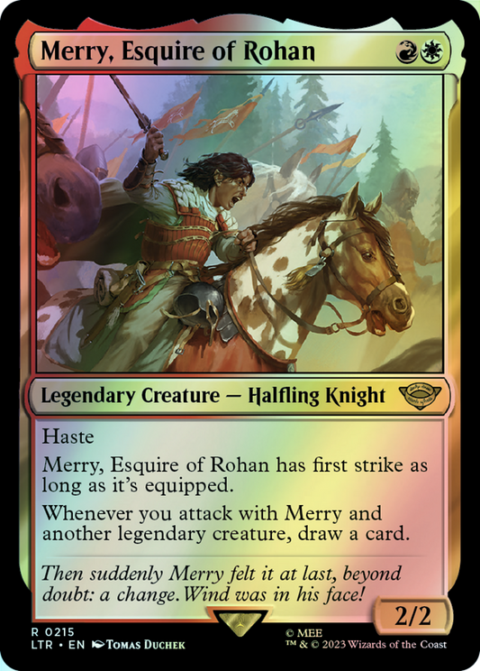 Merry, Esquire of Rohan (LTR) #215 [EN/F] s/o