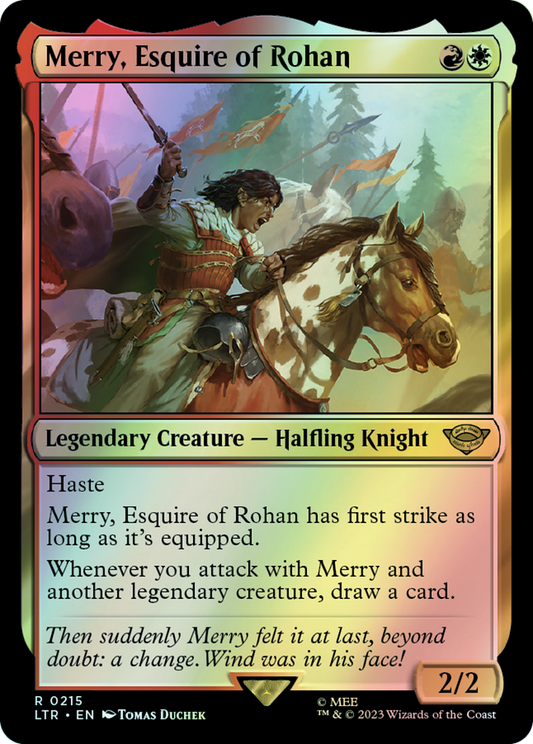 Merry, Esquire of Rohan (LTR) #215 [EN/F] s/o