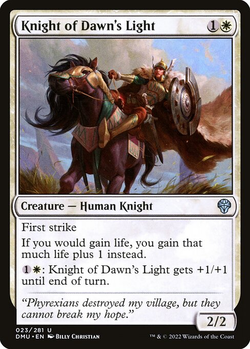 Knight of Dawn's Light (DMU) #23 [EN/N]