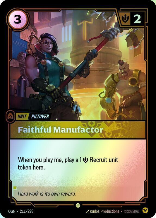 Faithful Manufactor (OGN) #211 [EN/F] s/o