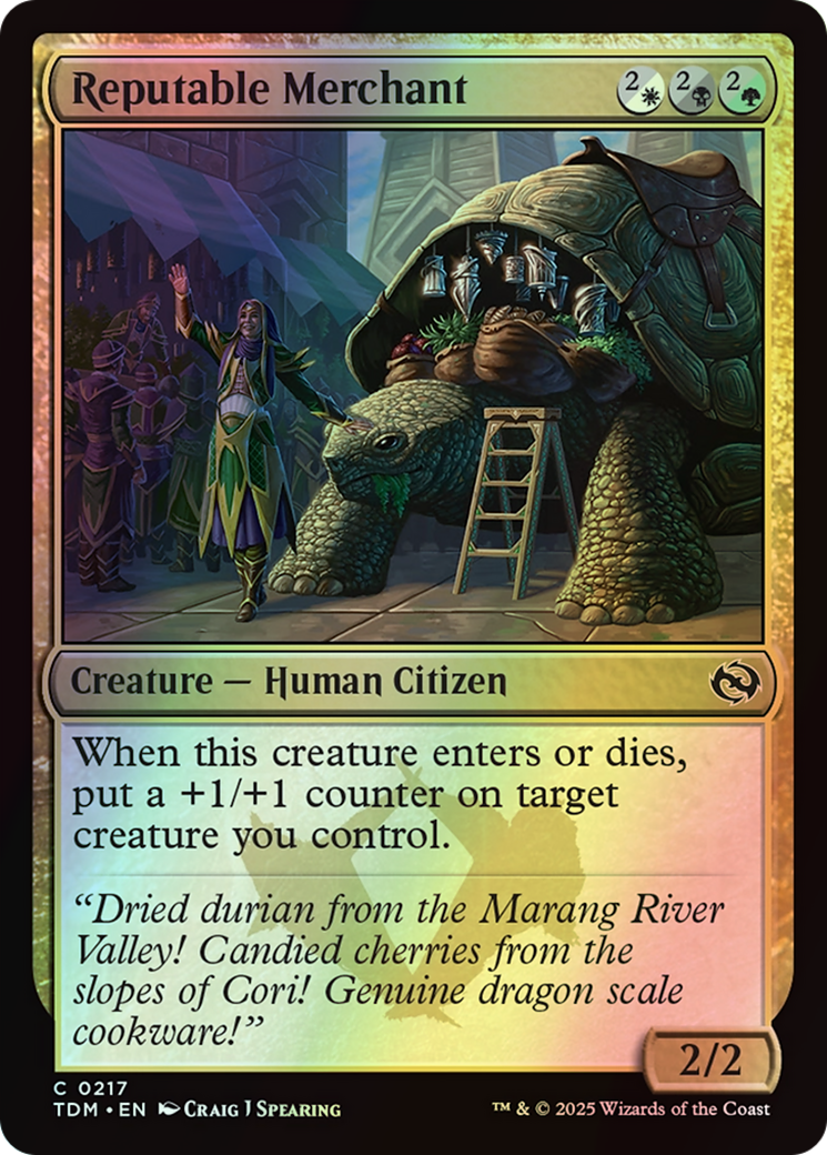 Reputable Merchant (TDM) #217 [EN/F]
