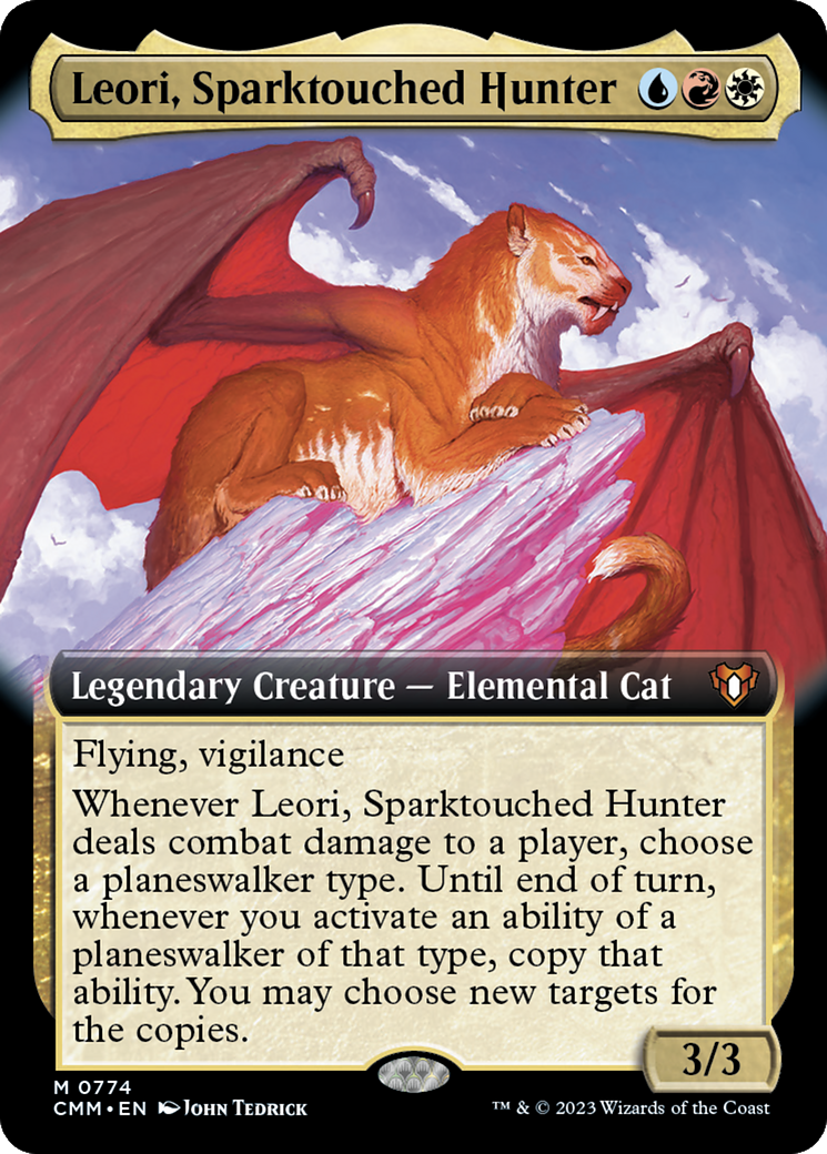 Leori, Sparktouched Hunter (CMM) #774 [EN/N]