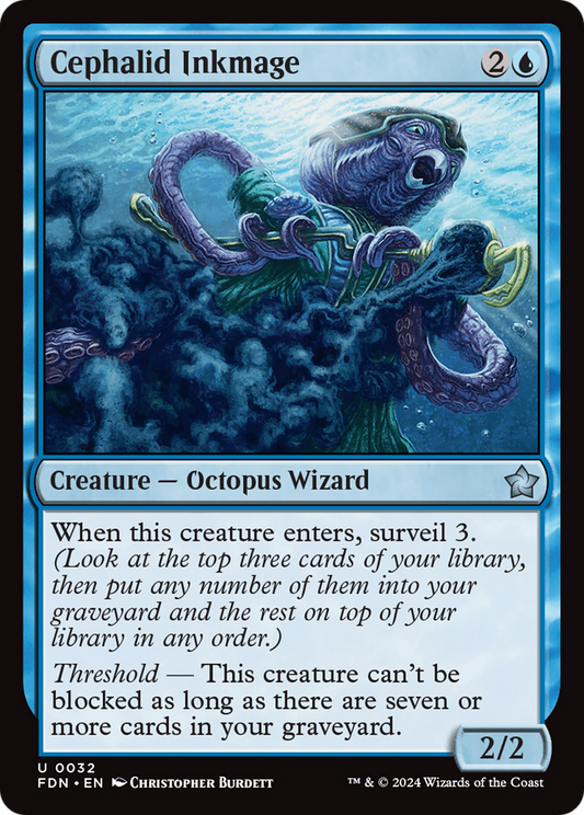 Cephalid Inkmage (FDN) #32 [EN/N] s/o